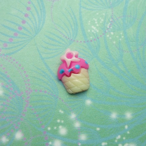 Cup cake pink charm - cup,