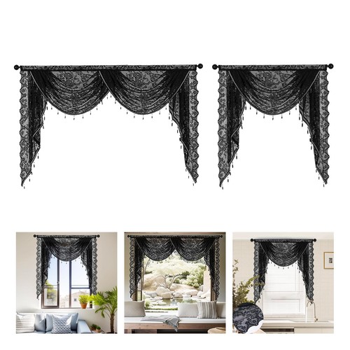 Waterfall window valance - valance, soft