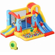 Outsunny bouncy castle with - bouncy,