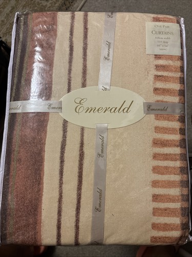 Emerald one pair - emerald, curtains