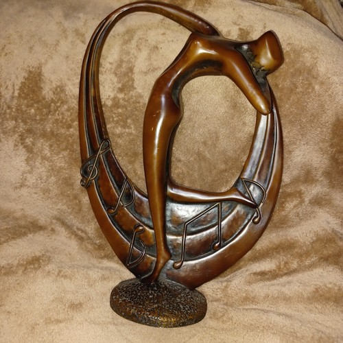 Art deco musical dancer - art,