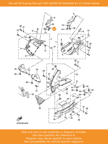 Yamaha bracket 4xv - yamaha,