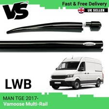 VAMOOSE MULTI AWNING RAIL LWB MAN TGE 2017- COMBI CAMPER VAN C-TRACK BLACK