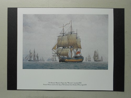 Naval print nelson navy - naval, navy-his