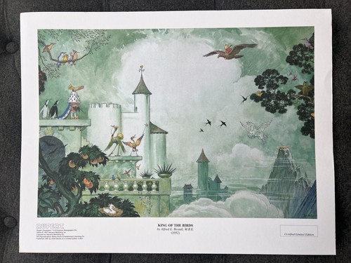 Vintage rupert bear king - king, of