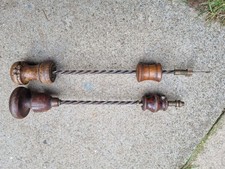 c1900 Ultra Non Plus ARCHIMEDEAN hand pilot drill vtg Germany plus one more