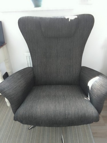 Danish charcoal grey tweed - danish,