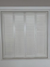 Set Of  2  Wooden Shutters H1390 W-1450mm