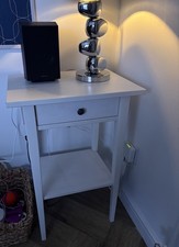 IKEA Hemnes White Bedside Tables x 2
