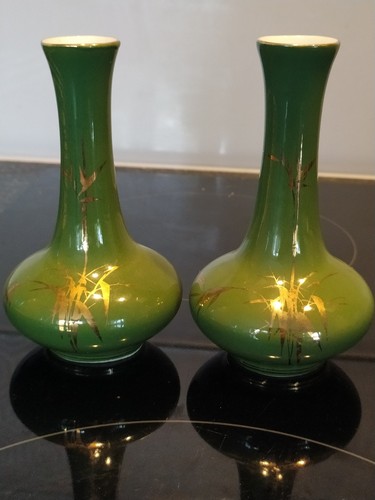 Pair vintage green - pair, of