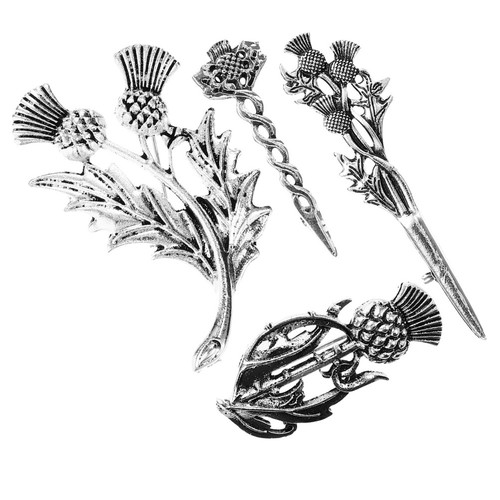 Pcs thistle brooches for - 4,