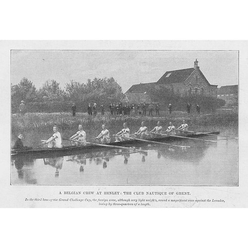Rowing the club - nautique, of