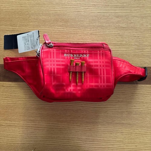 Burberry golf waist bag - burberry, plaid