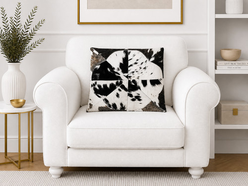 Genuine cowhide cushion cover - genuine,