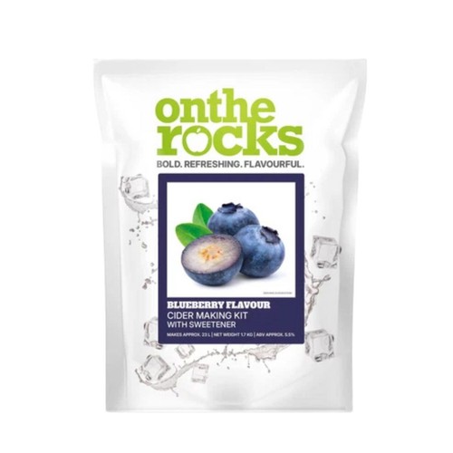 The rocks blueberry cider - blueberry,