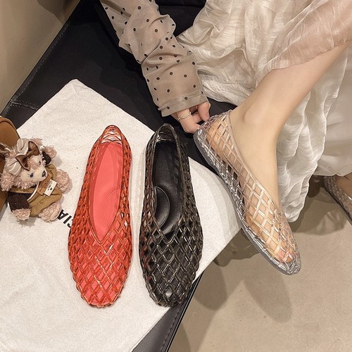 Womens cage jelly flat - womens, shoes