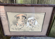 Antique WW1 era Comical