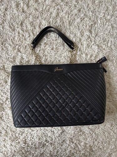 Guess black handbag - guess,
