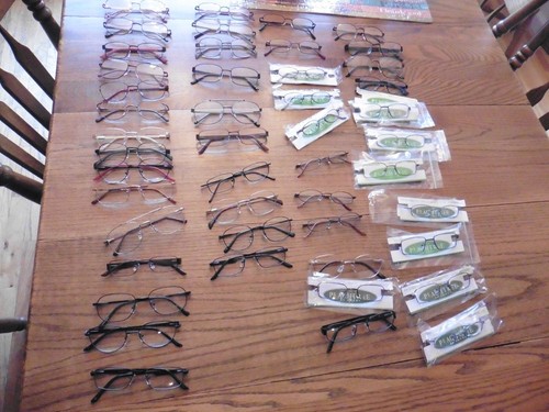 Lot apx 125 eyeglass frames - 125,