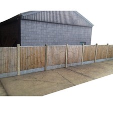 6ft wooden lineside fencing - lineside,