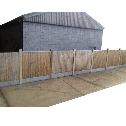 6ft wooden lineside fencing - 6ft,