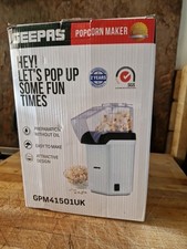 Brand New In Box Geepas 1200w Popcorn Maker no oil required