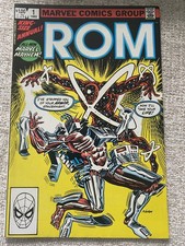 ROM : SPACEKNIGHT ANNUAL #1 Marvel Comics 1982 VF
