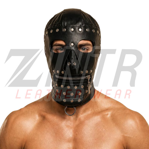 Studded gothic leather full - gothic,