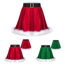 Kids Girls Christmas Velvet