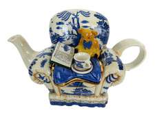 Real Old Willow Chair Teapot