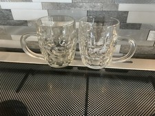 Pair of 2 Half Pint Clear