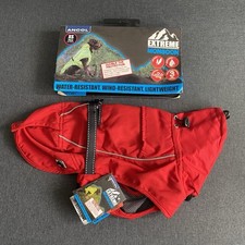 Ancol Extreme Monsoon Dog Coat Red XS 25cm Water Resistant Windproof Reflective