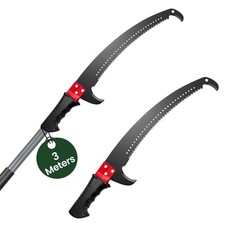Telescopic Pole Saw Extendable Tree Pruner Lightweight & Portable Branch Cutter