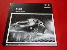 2012 MINI Hatch R56 One Cooper Cooper S Cooper D SD JCW Price List Pricelist