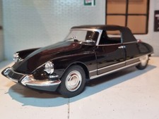 Citroen DS 19 Black 1965 ROOF UP 1:24 Scale Diecast Detailed Model Cabriolet LGB