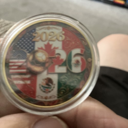 World cup 2026 challenge coin - world,