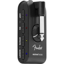 Fender Mustang Micro Headphone Amplifier Personal Guitar Amp Black