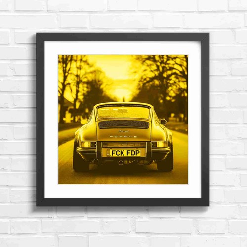 Classic porsche 911 sunset - classic,