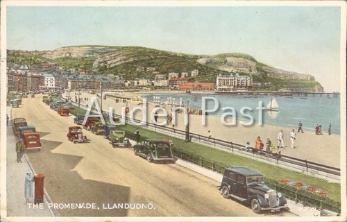 Vintage llandudno promenade - vintage,