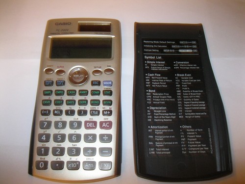 Casio 200v financial - fc-200v,