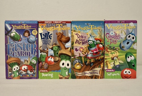 Veggietales vhs video tapes - vhs,