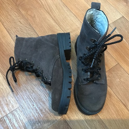 Ladies real suede - real, lined