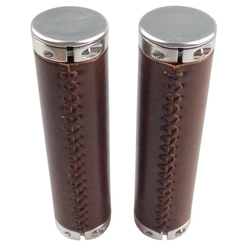Handlebar grips leather - handlebar,
