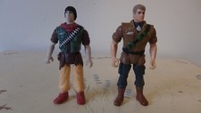 Stargate Movie Action Figure Bundle x 2 Daniel Jackson Skaara 5" 1994
