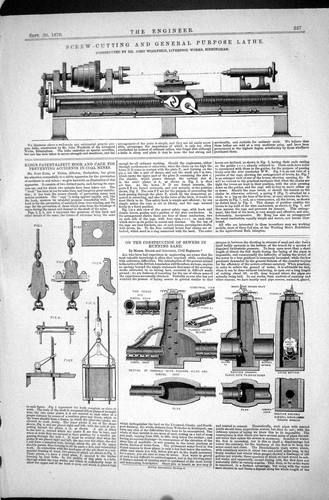Old screw cutting - old, general