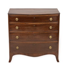 Regency Mahogany Bow Front