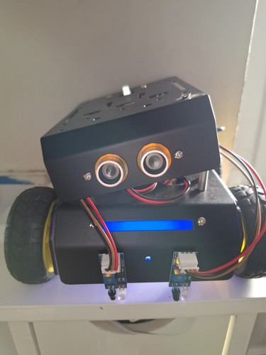 Arduino line following robot - following,