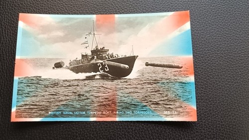 Ww2 postcard british navy - ww2, postcard: