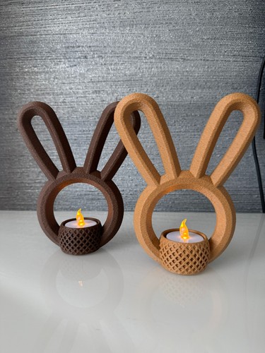 Easter bunny led tealight - bunny,