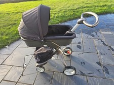Stokke Xplory pram / stroller / pushchair and carrycot.